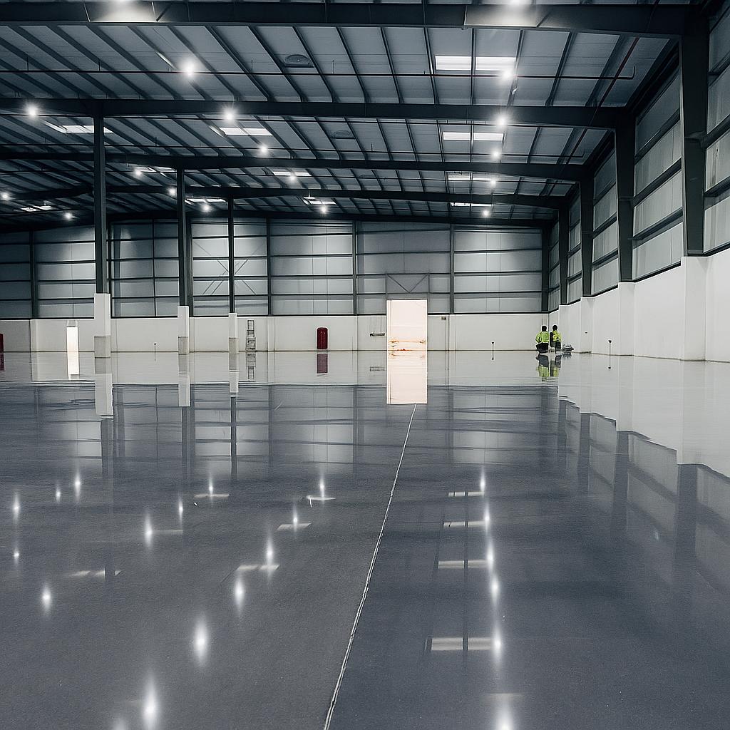 Industrial flooring project
